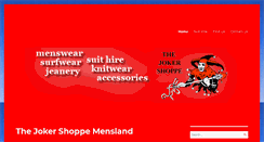 Desktop Screenshot of jokershoppe.com.au